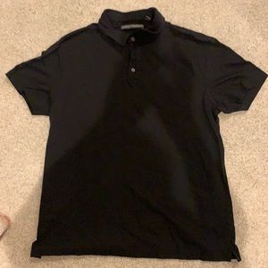 Men’s black polo shirt. Size large. Claiborne by John Bartlett